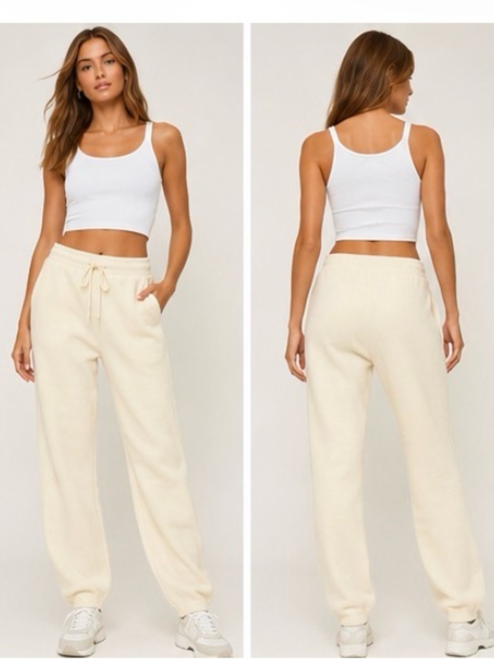 Anthropologie daily practice Sweatpants M Cozy Lounge wear Athleisure travel